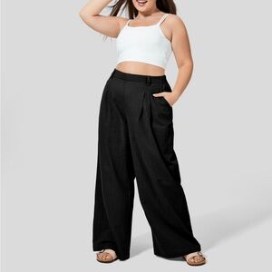 NWT Halara Black Wide Leg Pants Size 1X